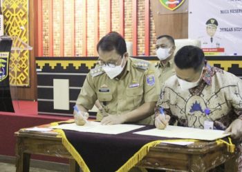 Walikota Metro, Wahdi Sirajuddin Tandatangani Sejumlah MOU