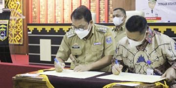 Walikota Metro, Wahdi Sirajuddin Tandatangani Sejumlah MOU