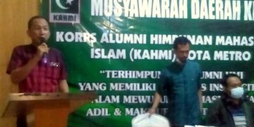Musda ke-VII KAHMI Metro, Amrulloh Terpilih Jadi Ketua Umum