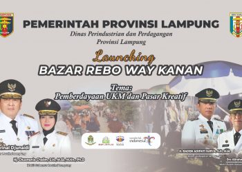 Gubernur Lampung, Arinal Akan Launching Bazar Rebo di Way Kanan