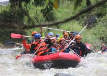 Way Kanan Ditunjuk Sebagai Tuan Rumah Kejuaraan Nasional Arung Jeram