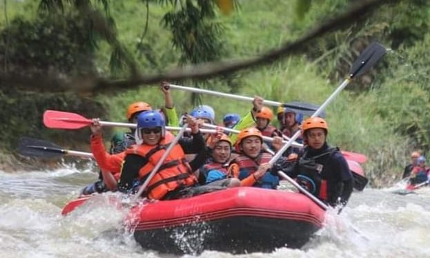 Way Kanan Ditunjuk Sebagai Tuan Rumah Kejuaraan Nasional Arung Jeram