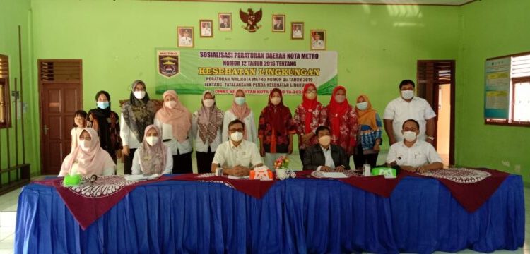 DPRD KOTA METRO laksanakan Sosialisasi Peraturan Daerah Kota Metro Tentang Kesehatan Lingkungan