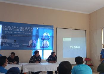 DPD KNPI Way Kanan Gelar Seminar UMKM dan Ekonomi Kreatif