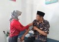 Tim Kesehatan Rutan Kelas IIB Sukadana Melakukan Kontrol Kesehatan