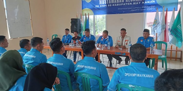 Ketua KNPI Way Kanan, Rial Kalbadi Buka Muscam PK KNPI se-Kabupaten Way Kanan