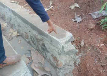 Pekerjaan Pokmas Iringmulyo Diduga Terkesan Asal Jadi