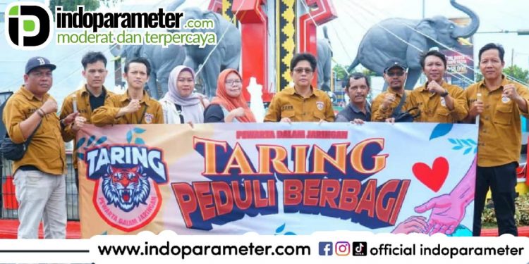 Aksi Peduli Taring Lampung: Sebar Nasi Kotak di Kota Tapis Berseri