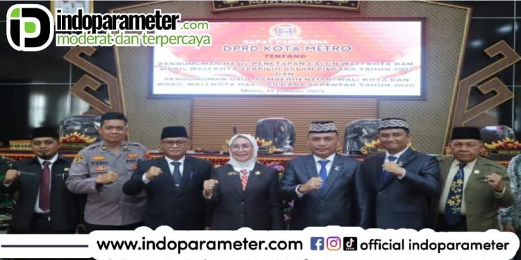 Harapan Baru bagi Kota Metro Usai Penetapan Pasangan Bambang-Rafieq sebagai Pemimpin Terpilih