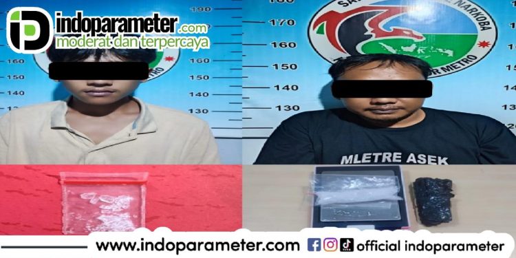 Operasi Sat Res Narkoba Polres Metro Ungkap Kasus Sabu di Metro Barat