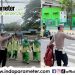Polres Metro Polda Lampung Gelar “Strong Point” untuk Meningkatkan Keamanan Lalu Lintas