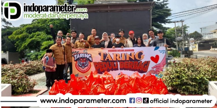 Menguatkan Semangat Bersama: Taring Lampung Dukung Program Wali Kota dengan Aksi Sosial