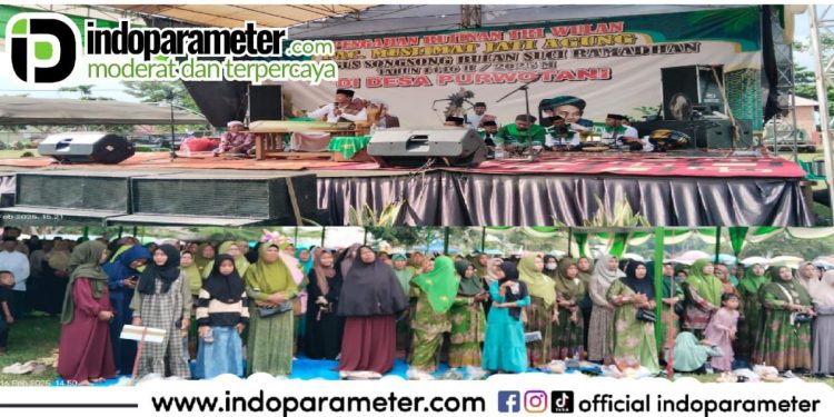 Pemerintahan Desa Purwotani Gelar Pengajian Bersama Muslimat Nahdlatul Ulama