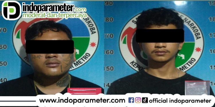 Satnarkoba Polres Metro Amankan Dua Pengguna Tembakau Sintetis di Lokasi Berbeda