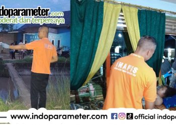 Tim Inafis Polres Metro Lakukan Olah TKP Penemuan Anak Tenggelam di Saluran Irigasi