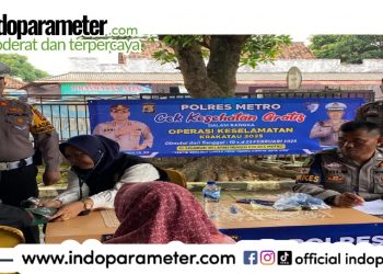 Operasi Keselamatan Krakatau 2025: Polres Metro Tawarkan Cek Kesehatan Gratis untuk Warga