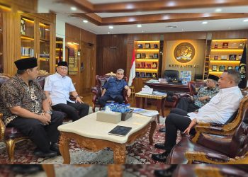 Gubernur Mirza Bersama Ketua MPR RI Ahmad Muzani Lakukan Pertemuan dengan Menteri PUPR Dody Hanggodo di Jakarta, Bahas Pembangunan Infrastruktur Jalan di Provinsi Lampung