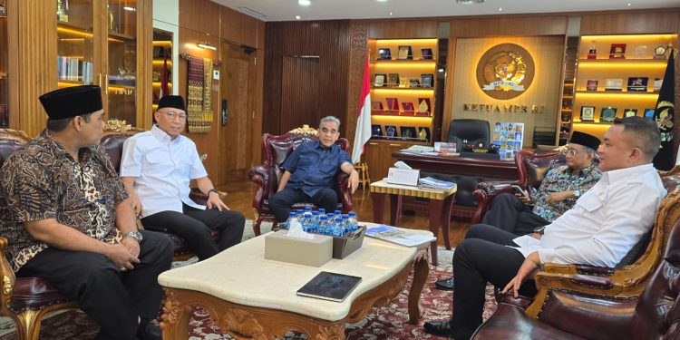 Gubernur Mirza Bersama Ketua MPR RI Ahmad Muzani Lakukan Pertemuan dengan Menteri PUPR Dody Hanggodo di Jakarta, Bahas Pembangunan Infrastruktur Jalan di Provinsi Lampung