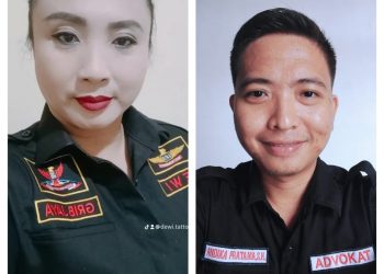 Srikandi GRIB JAYA DPC Kota Bandar Lampung  Tidak Terima melihat Video Oknum Polisa APH Lampung Tengah