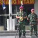 Jajaran Brigif 4 Mar/BS mengikuti Apel Khusus lewat vicon yang dipimpin Dankormar
