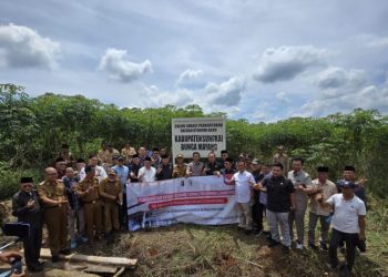 Komisi I DPRD Lampung Tinjau Lokasi Calon Perkantoran DOB Sungkai Bunga Mayang