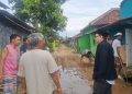 Fauzi Heri Tinjau Lokasi Banjir Panjang Selatan, Warga Keluhkan Air Bersih dan Sampah