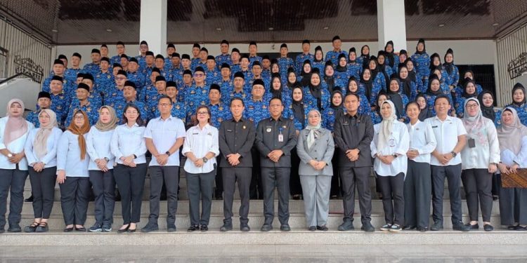 78 Tenaga Honorer Sekretariat DPRD Lampung Resmi Diangkat Jadi ASN PPPK Formasi 2024