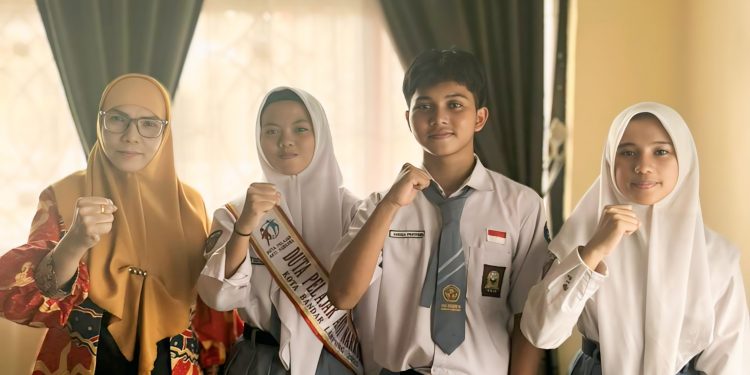 Jadi Duta Pelajar Anti Narkoba, Najwa Diajak Plt Kadisdikbud Balam Menginspirasi Sesama Pelajar