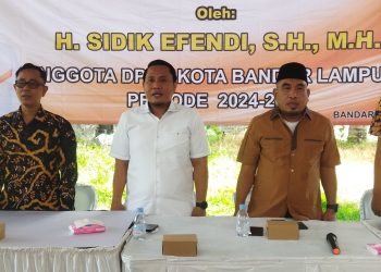 Pimpinan DPRD,Sidik Efendi Ajak Masyarkat Jaga Kekompakan dan Persatuan 