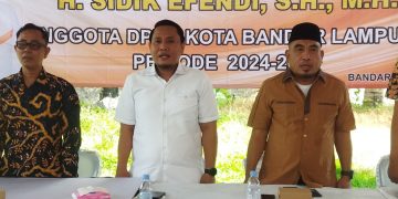 Pimpinan DPRD,Sidik Efendi Ajak Masyarkat Jaga Kekompakan dan Persatuan 