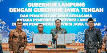 Pemprov Lampung dan Jawa Tengah Perkuat Kerja Sama Lintas Sektor Salah satunya Pendidikan 