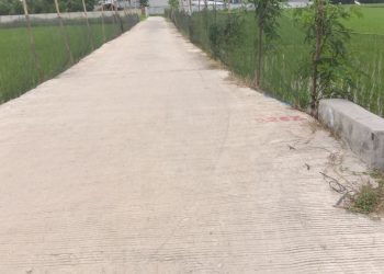 Janggal, Proyek Jalan di Desa Bandar Rejo Semula Aspal Berubah Cor Beton