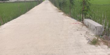 Janggal, Proyek Jalan di Desa Bandar Rejo Semula Aspal Berubah Cor Beton