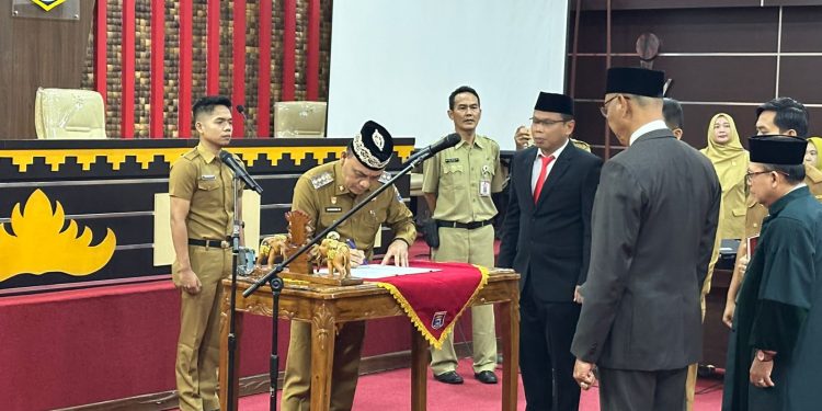 Kusbani Dilantik sebagai Pj Sekda Kota Metro